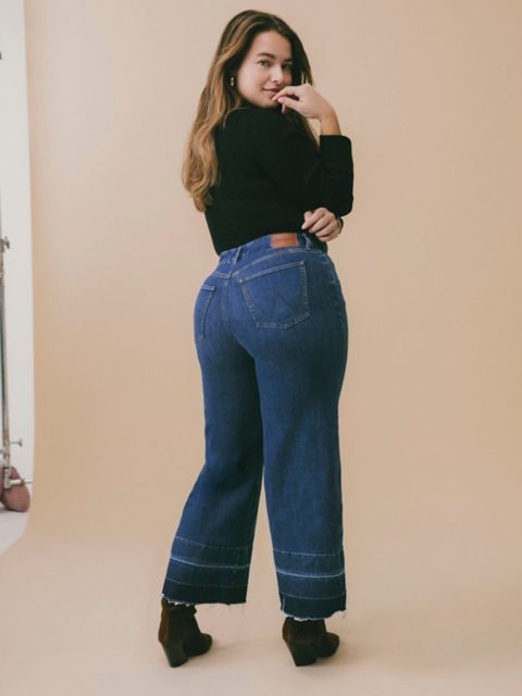 Женские джинсы Wrangler Women's Wrangler BESPOKE Wide Leg Crop Jean