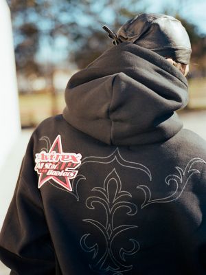 Wrangler x AVIREX Hoodie in Black