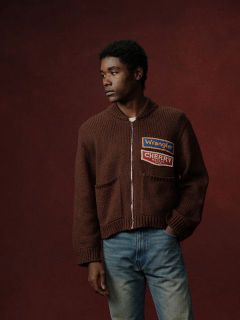 Мужские куртки Wrangler x Cherry Knit Jacket
