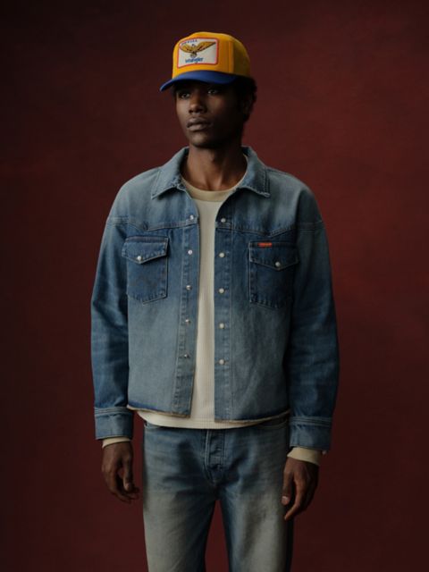 Мужские куртки Wrangler x Cherry Denim Shirt Jacket