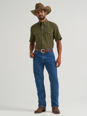 Wrangler All Terrain Gear Men's Performance Solid Shirt