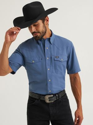 Wrangler All Terrain Gear Men's Performance Solid Shirt