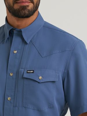Wrangler All Terrain Gear Men's Performance Solid Shirt