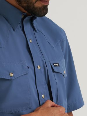 Wrangler All Terrain Gear Men's Performance Solid Shirt