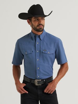 Wrangler All Terrain Gear Men's Performance Solid Shirt