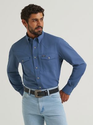 Wrangler All Terrain Gear Men's Performance Solid Shirt