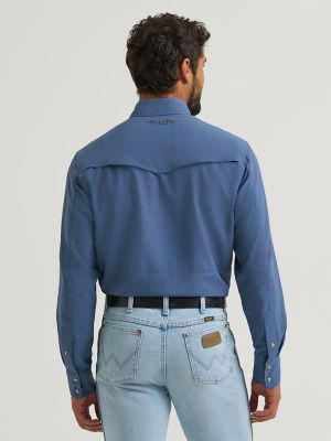 Wrangler All Terrain Gear Men's Performance Solid Shirt