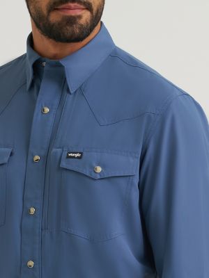 Wrangler All Terrain Gear Men's Performance Solid Shirt