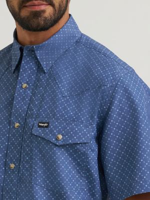 Wrangler All Terrain Gear Men's Performance Print Shirt