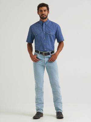 Wrangler All Terrain Gear Men's Performance Print Shirt