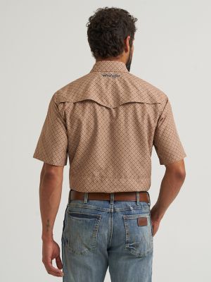 Wrangler All Terrain Gear Men's Performance Print Shirt