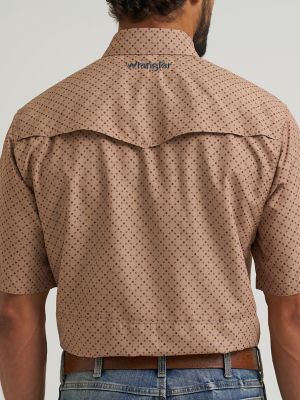 Wrangler All Terrain Gear Men's Performance Print Shirt