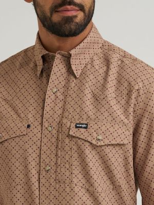 Wrangler All Terrain Gear Men's Performance Print Shirt
