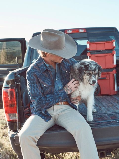 Мужские куртки Wrangler All Terrain Gear Men's Flannel Shirt Jacket