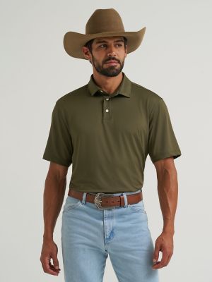 Wrangler All Terrain Gear Men's Performance Polo Shirt