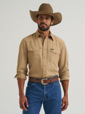 Wrangler All Terrain Gear Men's Performance Solid Shirt
