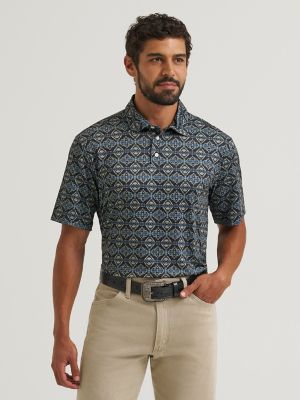 Wrangler All Terrain Gear Men's Performance Polo Shirt