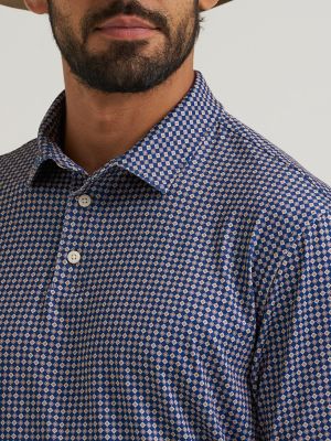 Wrangler All Terrain Gear Men's Performance Polo Shirt