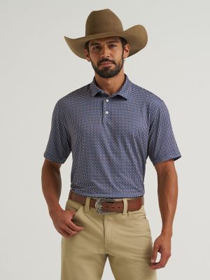 Wrangler All Terrain Gear Men's Performance Polo Shirt