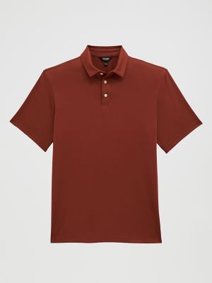 Wrangler All Terrain Gear Men's Performance Polo Shirt in Sequoia