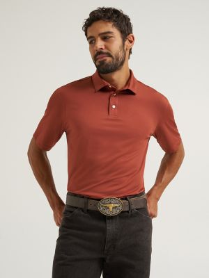 Wrangler All Terrain Gear Men's Performance Polo Shirt