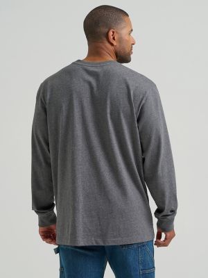 Wrangler RIGGS Workwear&reg; Relaxed Crew T-Shirt in Charcoal Heather