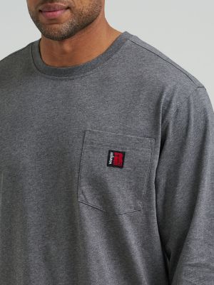 Wrangler RIGGS Workwear&reg; Relaxed Crew T-Shirt in Charcoal Heather