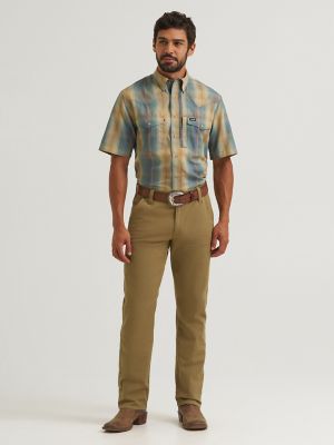 Wrangler All Terrain Gear Men's Open Range Pant in Nomad Brown