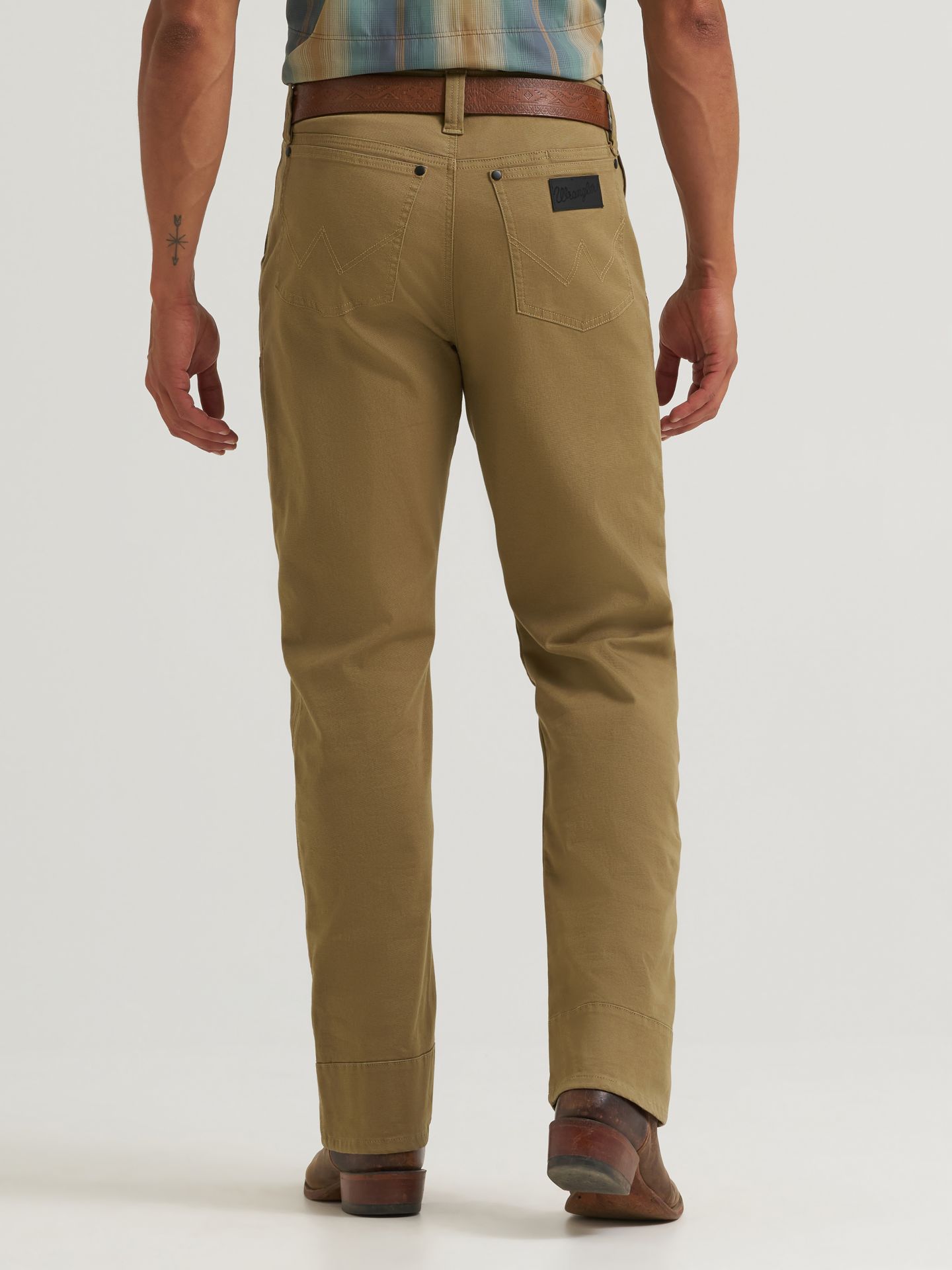 Мужские брюки Wrangler All Terrain Gear Open Range Pant, цвет: Коричневый — фото 3