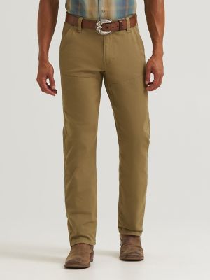 Wrangler All Terrain Gear Men's Open Range Pant in Nomad Brown