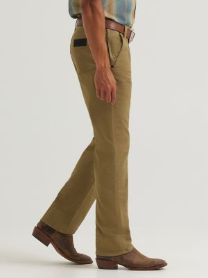 Wrangler All Terrain Gear Men's Open Range Pant in Nomad Brown