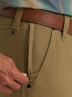 Wrangler All Terrain Gear Men's Open Range Pant in Nomad Brown