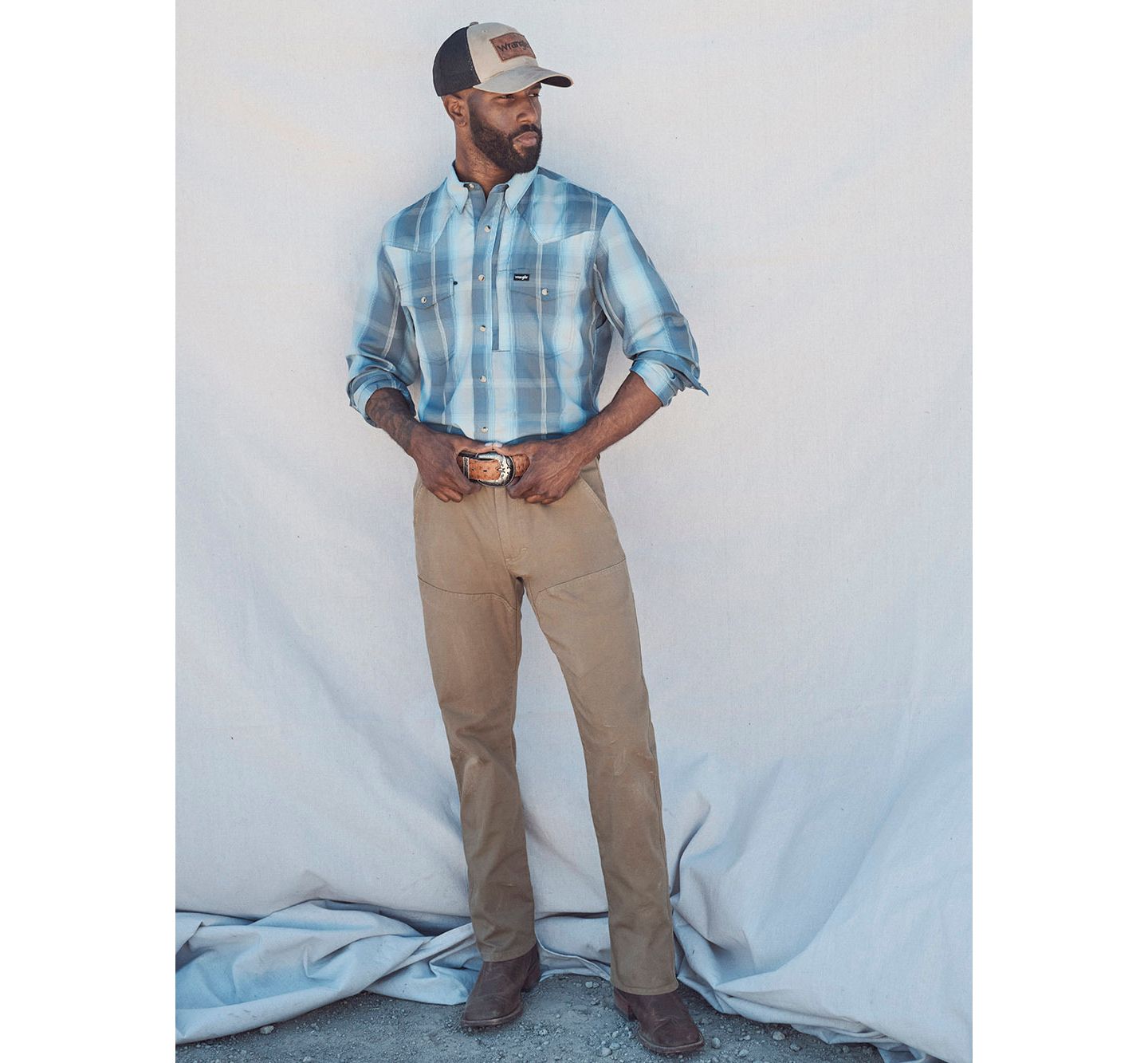 Мужские брюки Wrangler All Terrain Gear Open Range Pant, цвет: Коричневый — фото 1