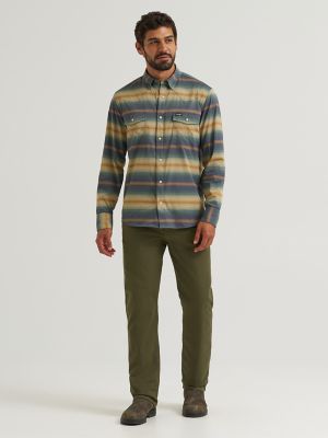 Wrangler All Terrain Gear Men's Open Range Pant in Olive Night