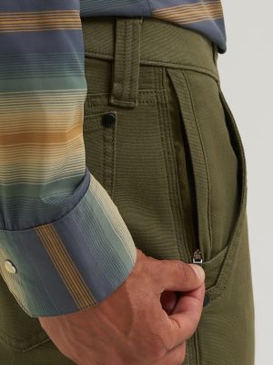 Wrangler All Terrain Gear Men's Open Range Pant in Olive Night