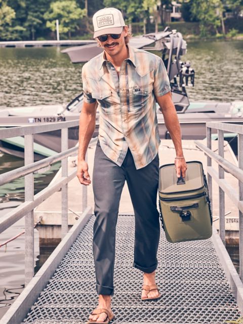 Мужские брюки Wrangler All Terrain Gear Live-In, цвет: Угольно-чёрный
