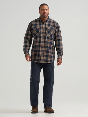 Wrangler&reg; RIGGS Workwear&reg; Flannel Foreman Plaid Work Shirt