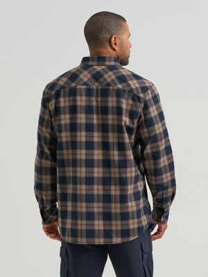 Wrangler&reg; RIGGS Workwear&reg; Flannel Foreman Plaid Work Shirt