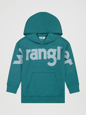 Girl's Wrangler Wide Open Spaces Logo Hoodie