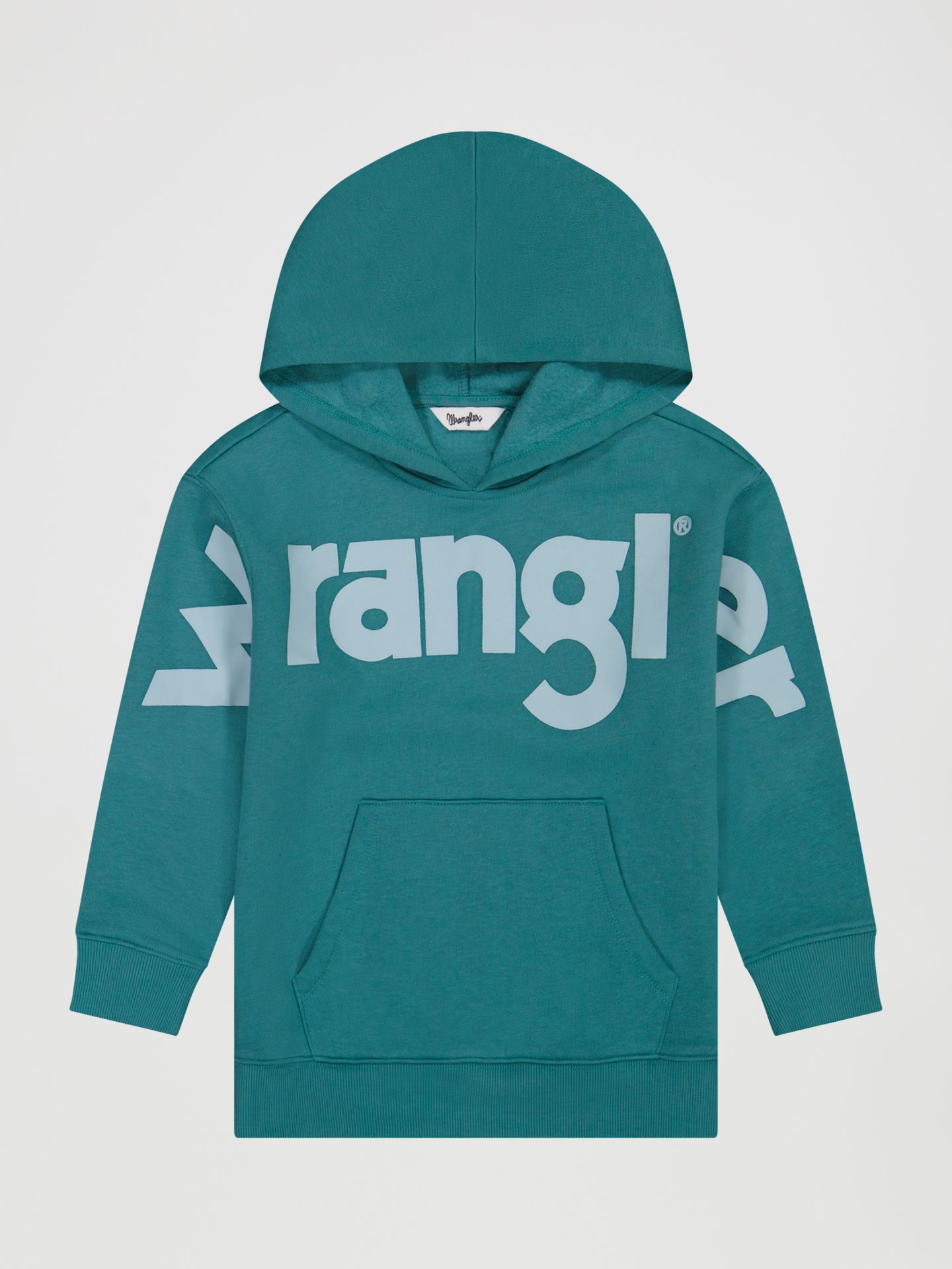 Худи Wrangler Wide Open Spaces Logo для девочек, цвет: Бирюзовый — фото 4