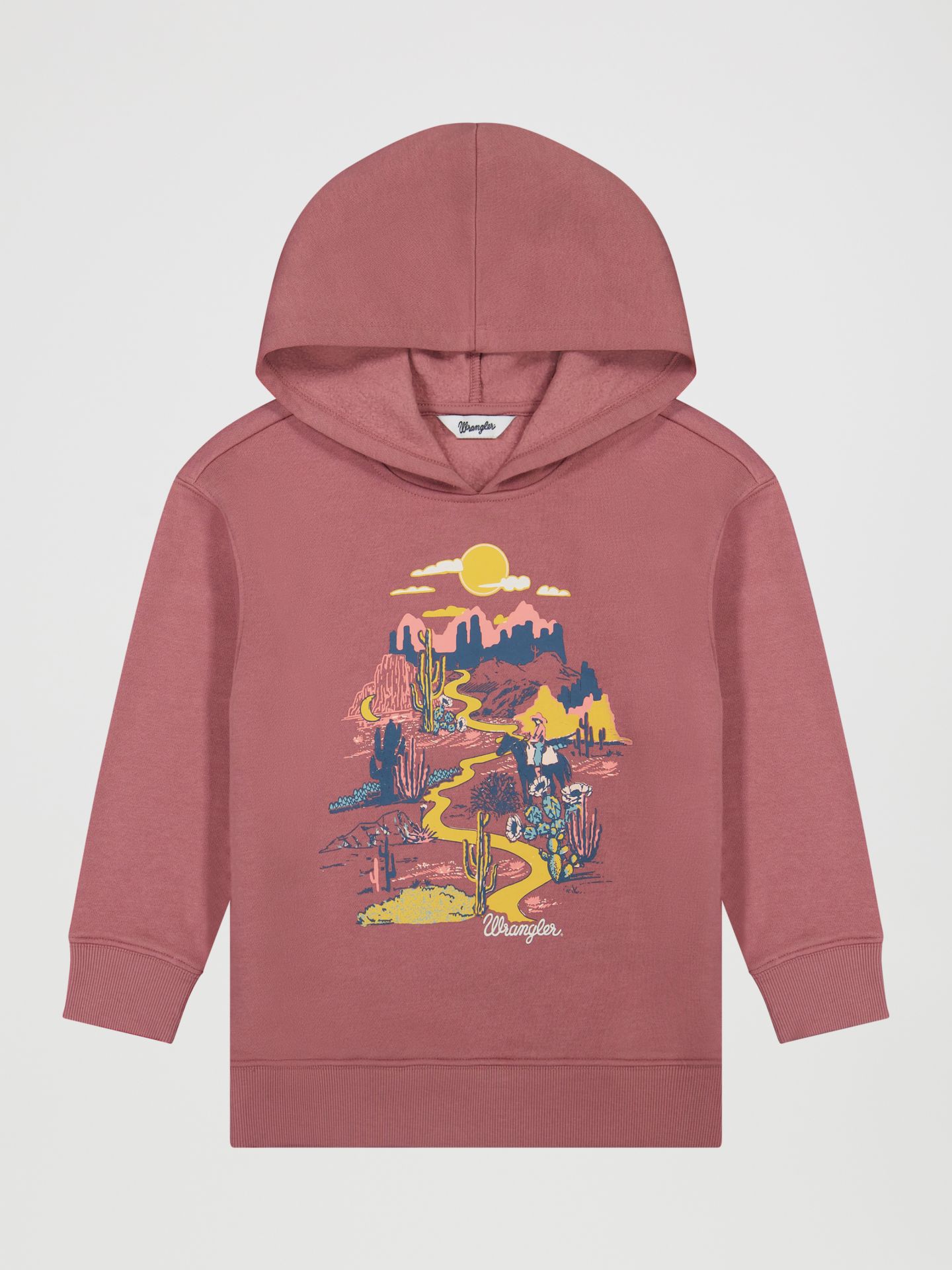 Худи Wrangler Adventure Graphic Pullover для девочек, цвет: Красный — фото 1