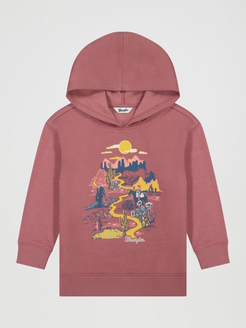 Мужские худи Wrangler Girl's Adventure Graphic Pullover