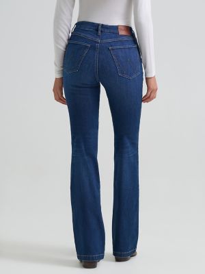 Women's Wrangler BESPOKE High Rise Bootcut Jean in Destiny