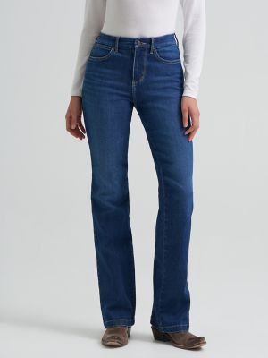 Women's Wrangler BESPOKE High Rise Bootcut Jean in Destiny