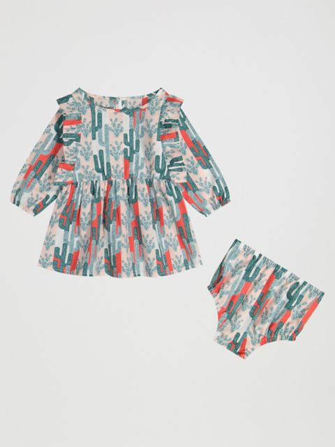 Детские платья Wrangler Little Girl's Ruffle Yoke Dress
