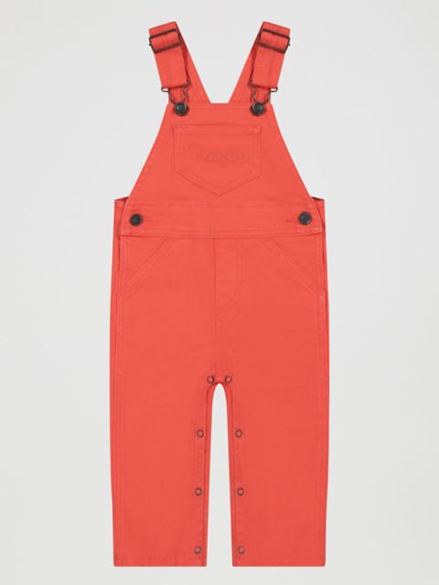 Детские комбинезоны Wrangler Little Girl's Colorwash Denim Overalls