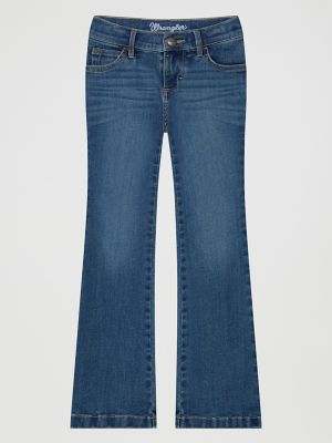 Girl's Wrangler BESPOKE Bootcut Jean in Ada