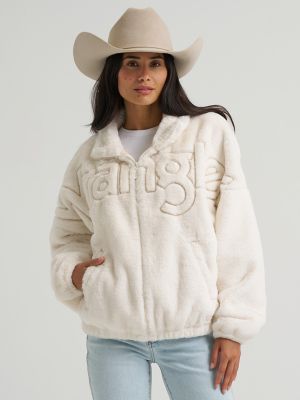 Women's Wrangler Open Range Faux Fur Jacket