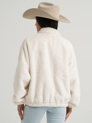 Women's Wrangler Open Range Faux Fur Jacket