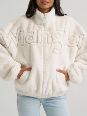 Women's Wrangler Open Range Faux Fur Jacket